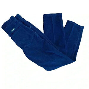 Vintage boys blue corduroy regular Wrangler jeans pants -12